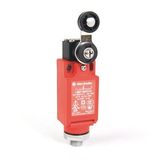 Allen-Bradley, 440P-CSLB12E, Safety Limit Switch, 22mm Plastic, Short Lever, 2 N.C., 1 N.O., BBM, 1/2 in NPT Conduit