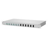 OpDAT fix patch panel VIK 6xLC-D OM3