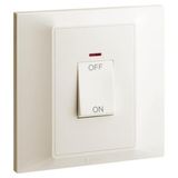 Belanko S 1G 1W 32A D switch W/ LED IV