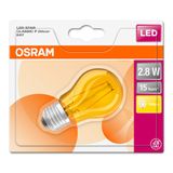 OSRAM LED Kulort Krone E27 1,6W/827 (15W) Gul