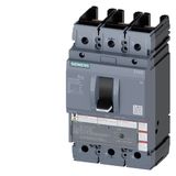 circuit breaker 3VA5 UL frame 250 breaking capacity class  M 35kA @ 480 V 3-pole, line protection TM230,  FTAM, In=225A without overload protection...