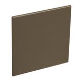 Arteor Blanking Cover Plate for 1 Gang Box Dark Bronze