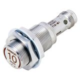 Proximity sensor, inductive, full metal stainless steel 303, M18, shie