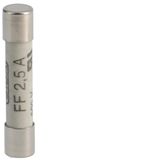 Miniature fuses 6,3x32mm, FF-Super Fast 2,5A
