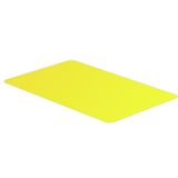 Device marking, Self-adhesive, halogen-free, 85 mm, Polyester, yellow