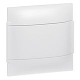 LEGRAND 1X4M FLUSH CABINET WHITE DOOR WITHOUT TERMINAL BLOCK FOR MASONRY WALL