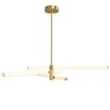 Modern Axis Ceiling Lamp Gold