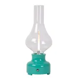 Lucide PETROL - Table lamp - LED - 3 StepDim - Turquoise