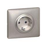 IN WALL CONNECTED POWER OUTLET SCHUKO STANDARD AUTO TERMINALS 16A TITANIUM