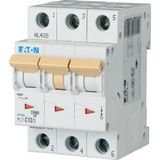 Miniature circuit breaker (MCB), 13 A, 3p, characteristic: B