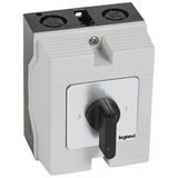 Cam switch - 3-way switch with off - PR 12 - 1P - 16 A - box 96x120 mm