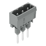 Male connector for rail-mount terminal blocks 1.2 x 1.2 mm pins straig