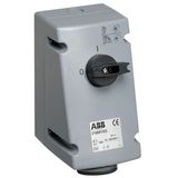 ABB420MI5WN Industrial Switched Interlocked Socket Outlet UL/CSA