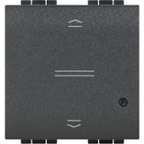 LL - Shutter switch with neutral anthracite