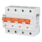 Miniature circuit breaker (MCB), 63A, 4p, D-Char, AC