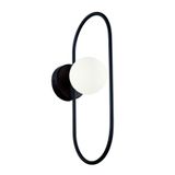 Wall Lamp Black Fancy