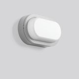 Alu-Lux oval, 12 W, 740 lm, 840, silver, Phase-cut Ceiling and wall lu