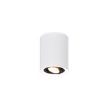Cookie ceiling lamp 1-pc GU10 white/black
