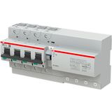 Residual current breaker RCBO DS800 range 50kA, 4P, curve D, 125A, 100