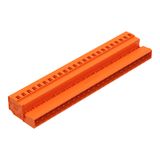 1-conductor male connector CAGE CLAMP® 2.5 mm² orange