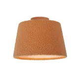 Lucide WOOLLY - Ceiling lamp - 1xE27 - Ocher yellow