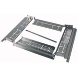 Wall trough for three-component system HxWxD=760x600x180mm