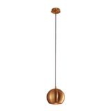 LIGHT EYE pendulum luminaire, GU10, max. 75W, copper colour