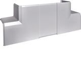 T-piece overlapping for wall trunking BRN 70x210mm halogen free in lig
