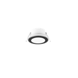 Aura LED recessed spotlight 8,2 cm matt black