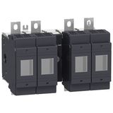 Switch disconnector fuse, FuPact INFD250, 250 A, 4 poles 4F, fuse type DIN 0/1, front control