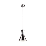 Enzo pendant 20 cm E27 brushed steel