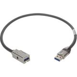 USB 3.0 PFT A plug - A HIFF jack 0,5m