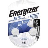 ENERGIZER Ultimate Lithium CR2016 BL2