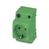 Socket outlet for distribution board Phoenix Contact EO-CF/UT/F/GN 250V 16A AC