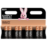DURACELL Simply MN1500 AA BL8
