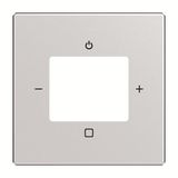 8252-83-101-500 Cover plate with legend Radio 0 gang aluminium silver - 63x63