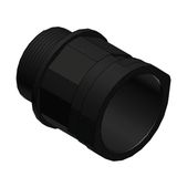 ALND-P167 CONDUIT FTNG STR PG16 NW17 IP66 BLK