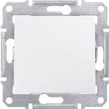 Sedna - 1pole switch - 10AX without frame white