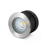 SURIA-12 LED INOX RECESSED LAMP 60° COB LED 12W 30