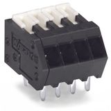 218-102/000-604 THR PCB terminal block; Locking slides; 0.5 mm²