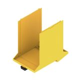 Basic element, IP20 in installed state, Plastic, Traffic yellow, Width