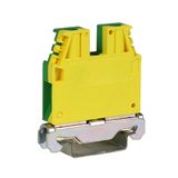 Earth conductor terminal TEC.6, green/yellow, 6 mmý