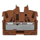 2052-301/000-014 2-conductor miniature through terminal block; with operating slots; 2.5 mm²