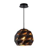 MALUNGA Pendant E27 O25cm Black/Gold