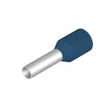 Wire-end ferrule, insulated, 10 mm, 8 mm, blue