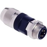 circular Connector w. Harax 7/8" L5 M