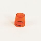 Allen-Bradley 800T-N122A Replacement Part, Lens, 18 mm, Plastic, Amber, Compatible with 18mm 800T Pilot Lights