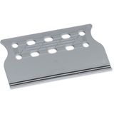 Strain relief plate gray