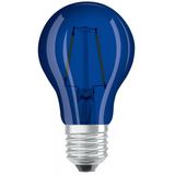 LED Bulb Filament E27 4W A60 BLUE iLight
