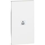 L.NOW - switch cover heating 2 mod white